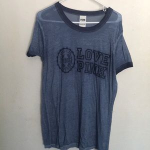 Blue Love Pink Shirt never worn